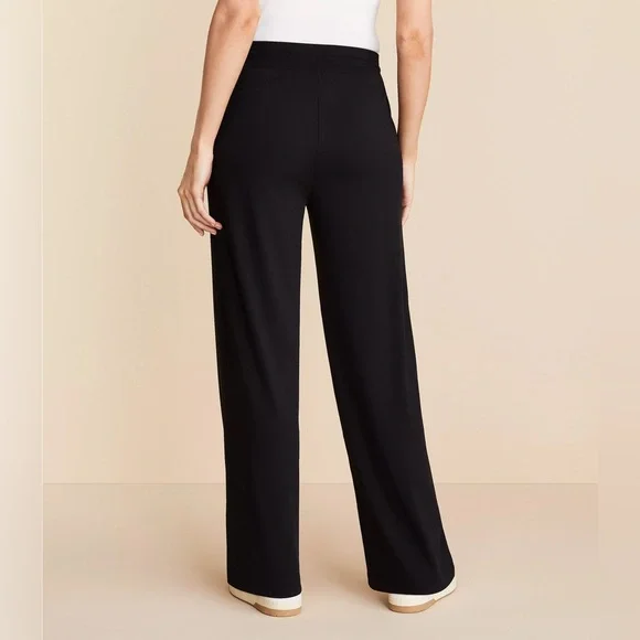 Lou & Grey Black Track Pants with Casual Style - Picture 3 of 7